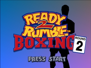 Ready 2 Rumble Boxing - Round 2 (USA) Title Screen